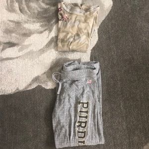 Shirt and sweatpants bundle